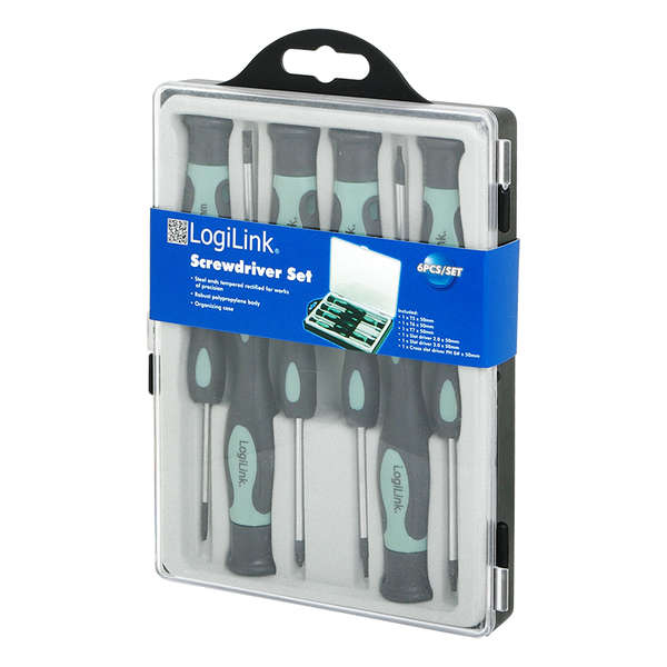 Naar omschrijving van WZ0020 - Screwdriver set 6pcs