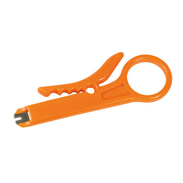 Naar omschrijving van WZ0024 - IDC punchdown tool with wire stripper, plastic