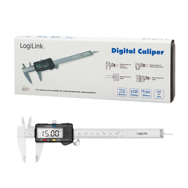 Naar omschrijving van WZ0031 - Digital Caliper with LCD Display Screen