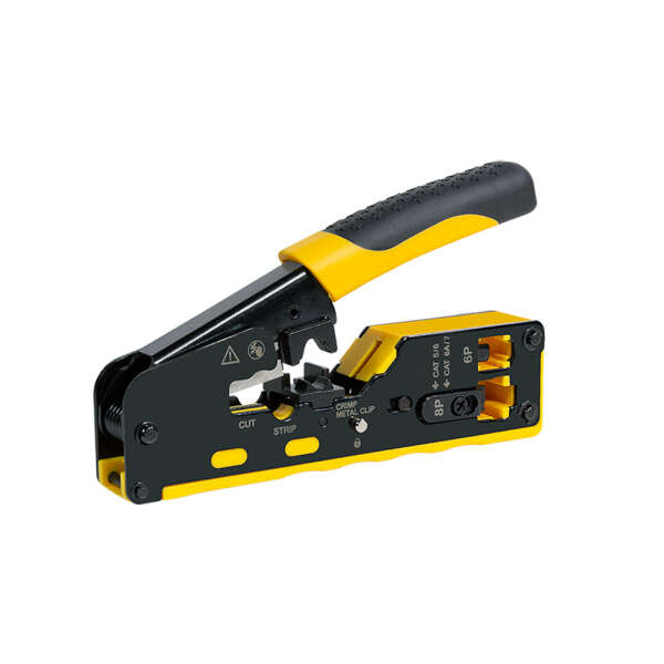 Naar omschrijving van WZ0060 - Crimp tool for CAT5/6/6A/7 & PASS THROUGH connectors