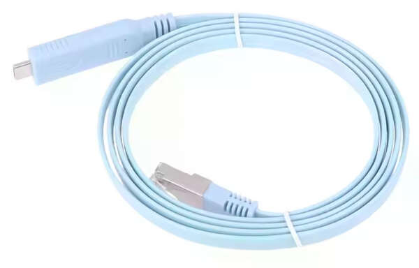 Naar omschrijving van ZC3C0979 - Kloon USB-C Management Console Cable (new) (Cisco/Arista/HP)